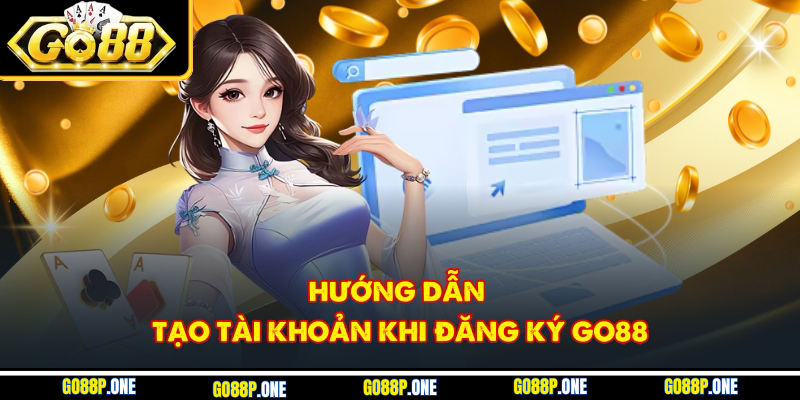 Hướng dẫn tạo tài khoản khi đăng ký Go88