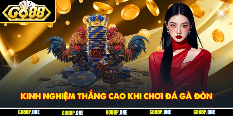 Kinh nghiệm thắng cao khi chơi đá gà đòn